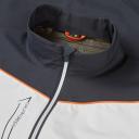 Galvin Green Armstrong - Waterproof Jacket Navy/White/Orange L Golf Jacket - Full Zip