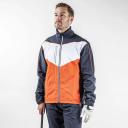 Galvin Green Armstrong - Waterproof Jacket Navy/White/Orange M Golf Jacket - Full Zip