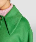 GANNI Green Wide Collar Jacket