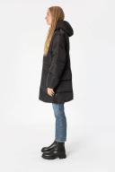 GANNI - Midi Oversized Puffer Jacket - Women - Dark Grey
