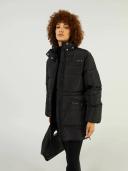 GANNI - Midi Oversized Puffer Jacket - Women - Dark Grey