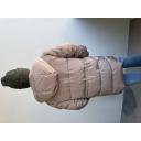 GANNI Taupe Insulated Puffer Jacket