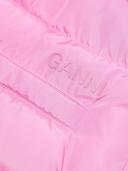 GANNI Tech Puffer Oversized Midi Jacket - Fossil