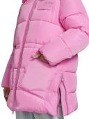GANNI Tech Puffer Oversized Midi Jacket - Fossil
