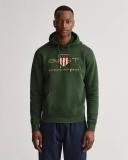 Gant Archive Shield Hoodie Green XL Man 2047056-363-XL