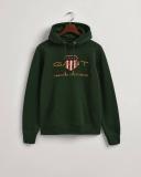 Gant Archive Shield Hoodie Green XL Man 2047056-363-XL