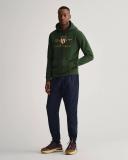 Gant Archive Shield Hoodie Green XL Man 2047056-363-XL