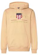 Gant Archive Shield Hoodie in Beige M