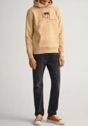 Gant Archive Shield Hoodie in Beige XXXL