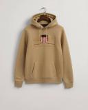 Gant Archive Shield Hoodie in Beige XXXXXL