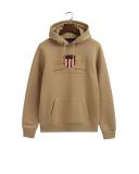 Gant Archive Shield Hoodie in Beige XXXXXL