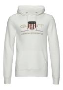 Gant Archive Shield Hoodie White Cream XS