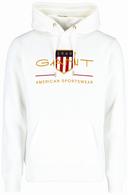 Gant Archive Shield Hoodie White Cream XS
