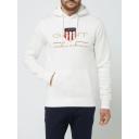 Gant Archive Shield Hoodie White Cream XS
