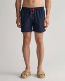 Gant Basic Classic Fit Men's Swim Shorts - Black