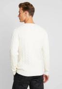 Gant Cable Knit Jumper Cream