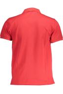 Gant Contrast Collar Pique Polo Shirt Medium Bright Red
