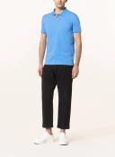Gant Contrast Collar Pique SS Rugger Polo Shirt Day Blue Size 2XL