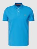 Gant Contrast Collar Pique SS Rugger Polo Shirt Day Blue Size 2XL