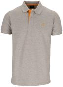 Gant Contrast Collar Rugger Polo T Shirt Grey