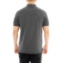Gant Contrast Collar Pique Short Sleeve Rugger Grey XL