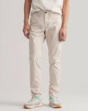 Gant Hallden Twill Chinos in Putty Cream 42