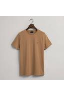 Gant Hazelwood Beige Original Short Sleeve T-Shirt Large