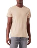 Gant Hazelwood Beige Original Short Sleeve T-Shirt Large