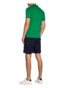 Gant Lavish Green Contrast Collar Pique Rugger Polo Shirt Medium
