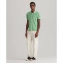 Gant Men's Short Sleeve Polo Green M