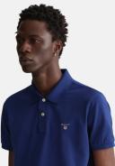 Gant Original Pique Polo Shirt in Blue S