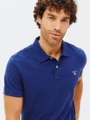 Gant Original Pique Polo Shirt in Blue S