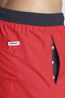 Gant Retro Shield Swim Short in Bright Red L