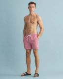 Gant Seersucker Swim Short in Bright Red XXL
