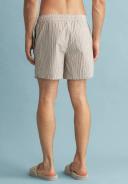 Gant Seersucker Swim Short in Utility Green M