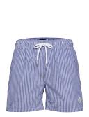 Gant Seersucker Swim Shorts, Nautical Blue Small