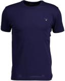 Gant Slim Fit Pique T-Shirt - Evening Blue