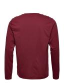 Gant Solid Long Sleeve T-Shirt in Red XL