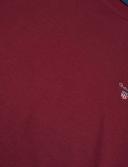 Gant Solid Long Sleeve T-Shirt in Red XL