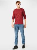 Gant Solid Long Sleeve T-Shirt in Red XS