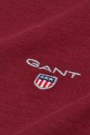 Gant Solid Long Sleeve T-Shirt in Red XS