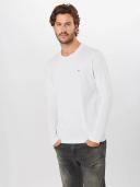 Gant Solid Long Sleeve T-Shirt in White XS