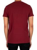 Gant Solid Men's Short Sleeve T-Shirt - PLUMPED Red