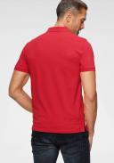 Gant Solid Pique Rugger Polo in Red 5XL