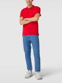 Gant Solid Pique Rugger Polo in Red 5XL