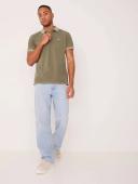 Gant Sunfaded Pique SS Rugger Men's Polo Shirt - Utility Green