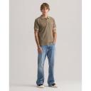 Gant Sunfaded Pique SS Rugger Men's Polo Shirt - Utility Green