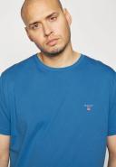Gant T-Shirt Original Blue 5XL Man 234100-471-5XL