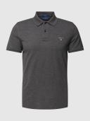Gant The Original Pique Short Sleeve Rugger Polo Charcoal XXXXL