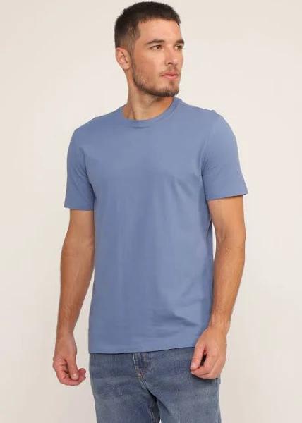 Gap Everyday Soft Crewneck T-Shirt Blue